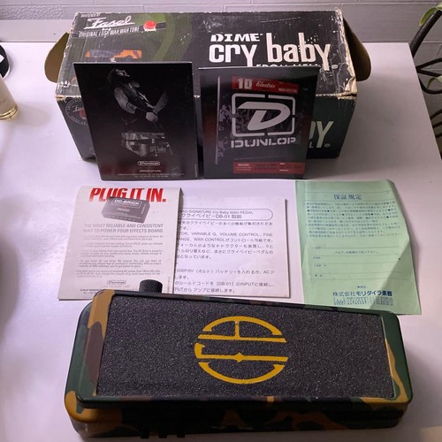 Dime Cry Baby From Hell Wah Pedal Rare Vintage Japanese Guitar Effect Collector