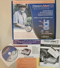 LogicMark Freedom Alert Fall Emergency System 35511 - Open Box - No Batteries