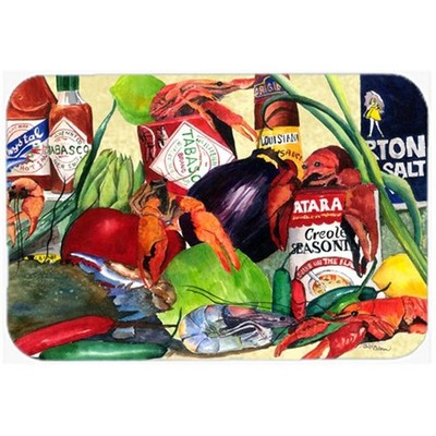 Caroline's Treasures Lucy the Crawfish in Non-Slip Indoor Door Mat
