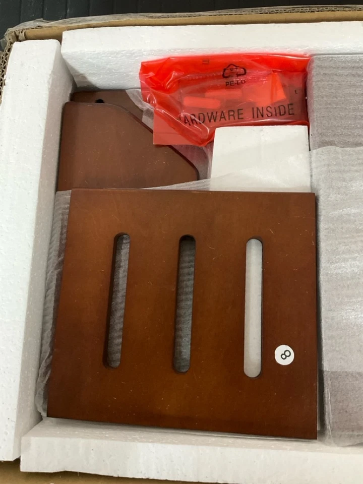 Convenience  Concepts Abby 11 In. C Shape Mahog End Table Great for Dorm/laptop! - Image 4 of 4