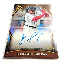 2023 Bowman Invicta #BIVA-EP Eddinson Paulino Prospect Auto /99 Red Sox .  T6