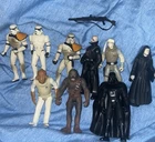 Lot Of 9 Star Wars Figures Kenner sold as is