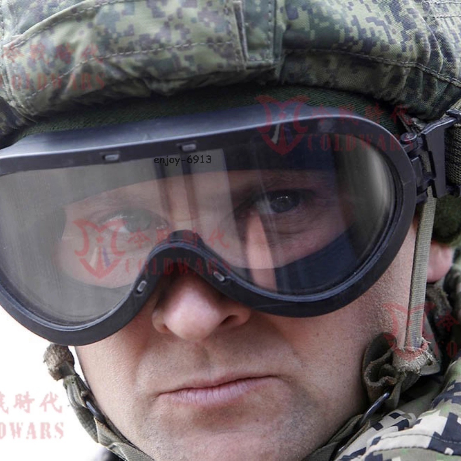 Russian Army Military 6B50 Gen 2 Green Frame Tactical Googles for Cycling Skiing