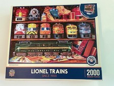 Lionel Trains Train Puzzle NEW Master Pieces 2000 Pcs Factory Sealed