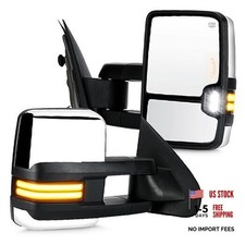 Towing Mirrors fit for 14-18 for Chevy for GMC; Sierra Silverado 1500 2500HD