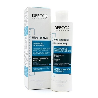 VICHY DERCOS ultra-sensitiv Shampoo fett.Kopfhaut 200 ml