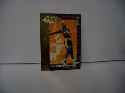 TIM HARDAWAY 1995-96 COLLECTOR'S CHOICE GOLD CTG ASSISTS/REBOUNDS C2