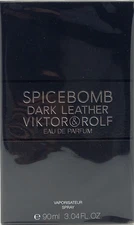 VIKTOR & ROLF SPICEBOMB DARK LEATHER Eau De Parfum Spray MEN 3.04 Oz / 90ml NEW!