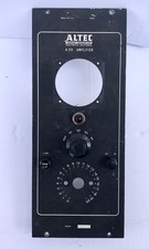 Amplificador Panel Frontal Altec Lansing A255 Tubo Eléctrico Occidental 6SN7 807 Audio