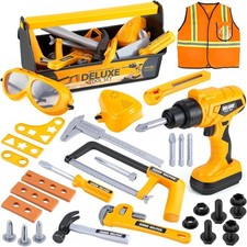 Zealous Kids Tool Set for Boys,Toddler Tool Set with Kids Tool Box  Electronic