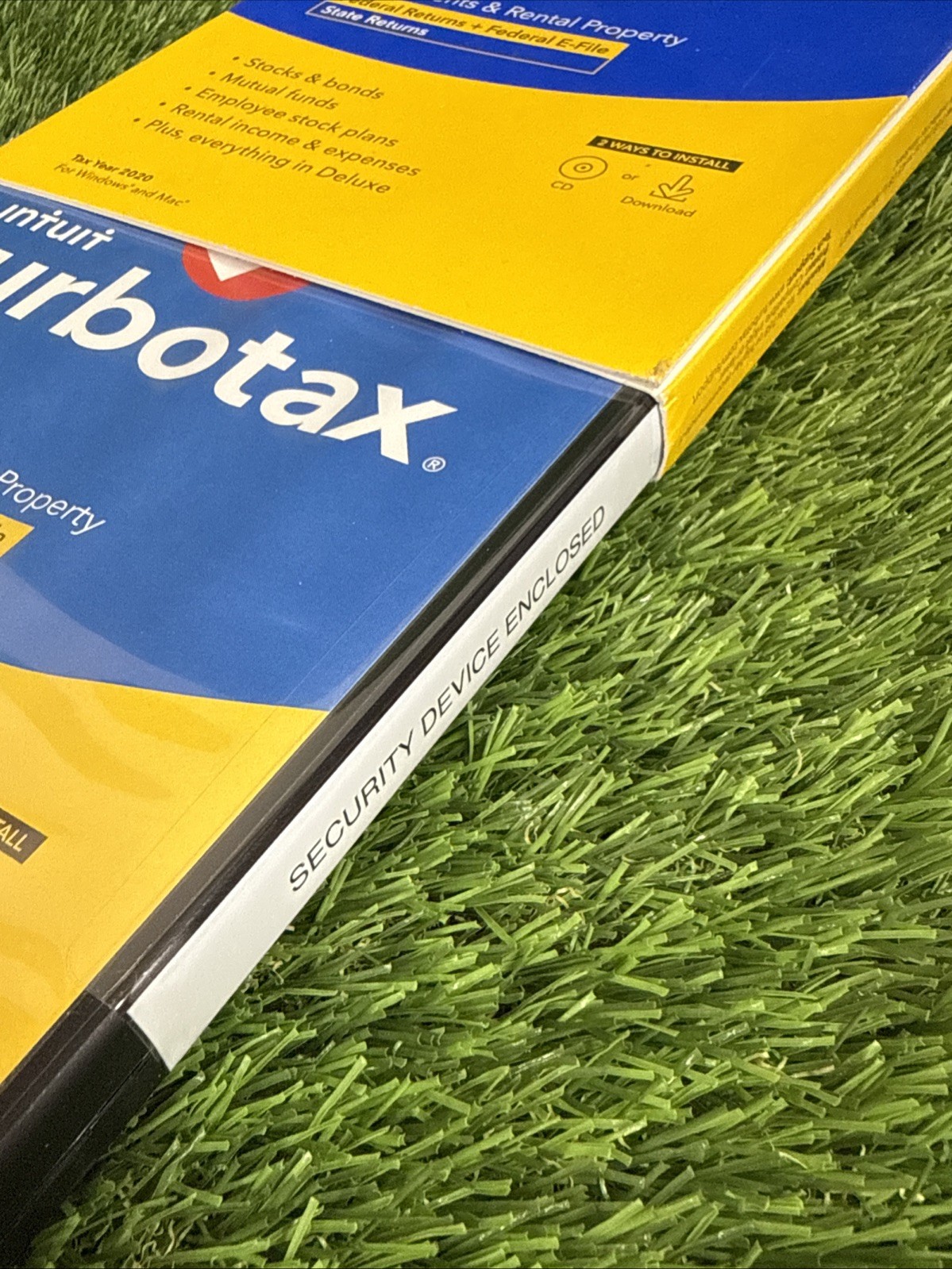 Turbotax Premier 2020 Tax Year Investments & Rental Property Federal & State