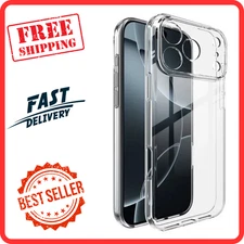 For iPhone 17 Pro Case  Clear Shockproof Slim Rugged Bumper Cover Apple USA NEW*