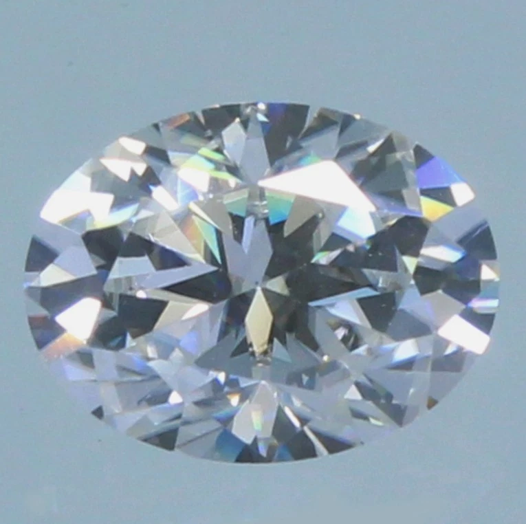 4 Pcs Lot Loose CVD Diamond 4 x 5 mm D Color IF Clarity Oval Cut Certified - Image 2 of 4