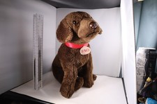 FAO Toys R Us Chocolate Lab Labrador Dog Brown Puppy Plush Stuffed Animal Toy