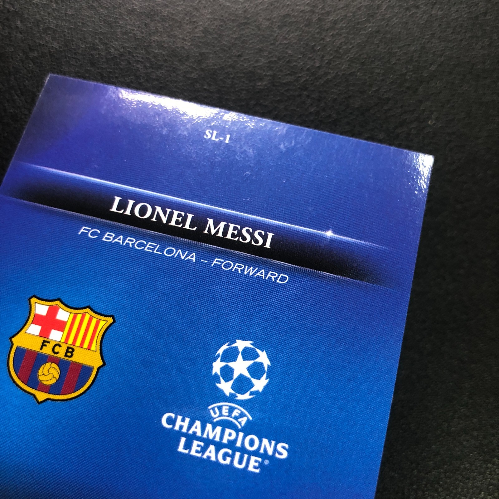 2025-26 Topps Chrome UEFA Logofractor Starball Legends Lionel Messi Barcelona #2 view 4