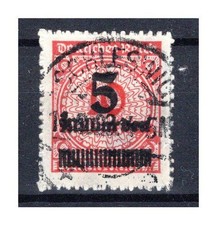 Weimar Infla MiNr. 334 B gestempelt gepr&uuml;ft Infla (C0242