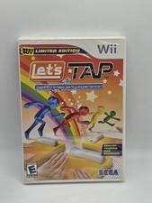 Let's Tap (Nintendo Wii, 2009) Best Buy Limited Edition NEW SEALED