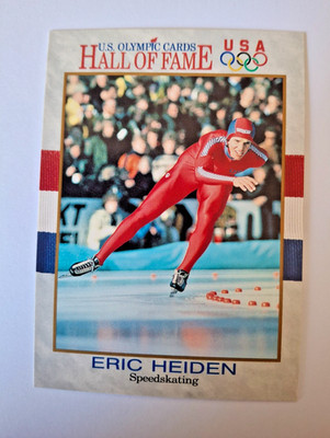 Impel US Olympic Hall Of Fame - Eric Heiden #36 - Trading Card - Olympia