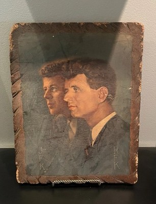 Brothers United Painting On Wood Canvas  by The Artist Alton S. Tobey. Signed