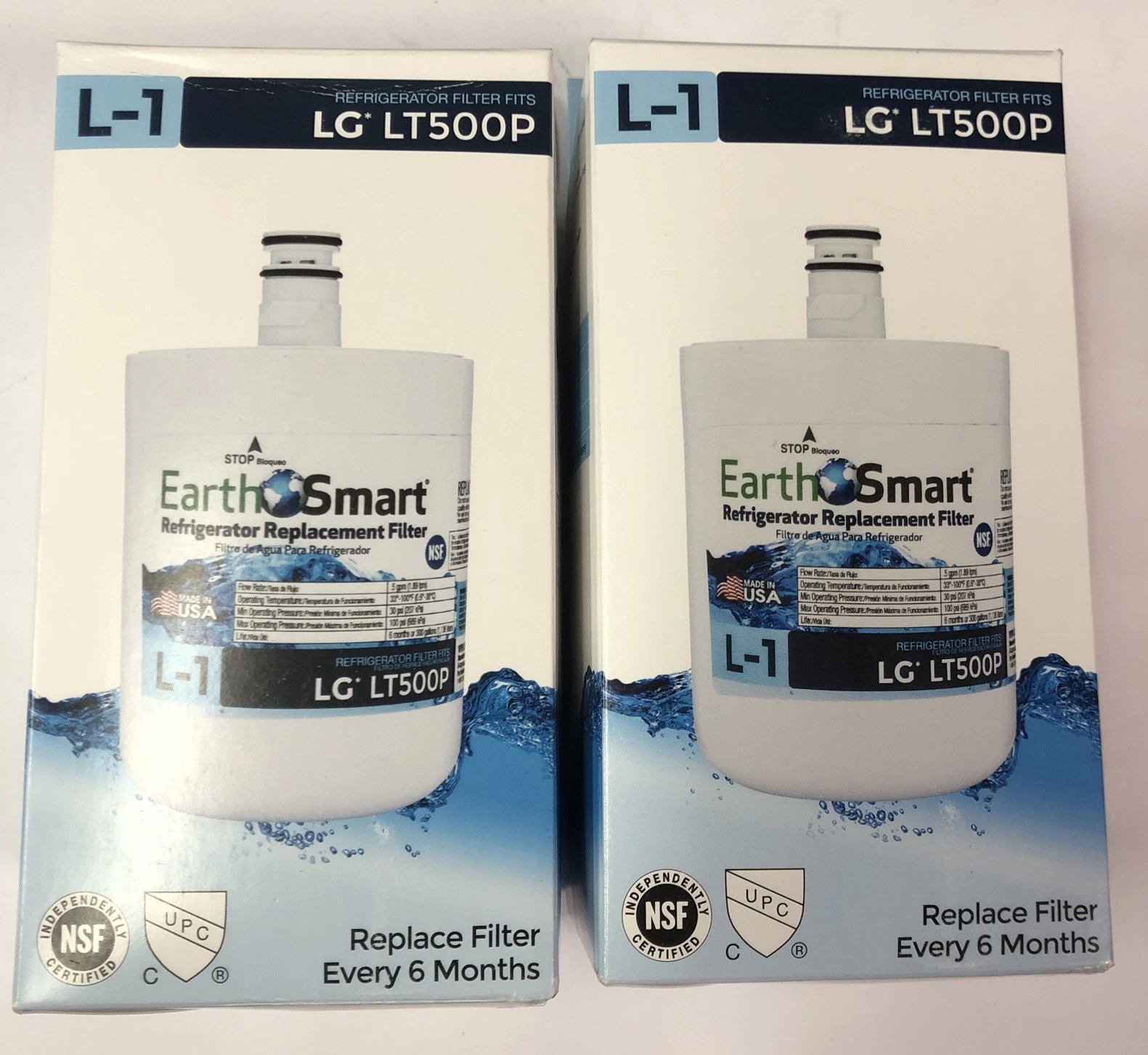 L-1 LG LT500P, 5231JA2002A, 5231JA2002A Earth Smart Refrigerator Filter
Opens in a new window or tab