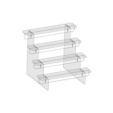 Acrylic Display Stands, Jewelry Display Stands, 4 Tier