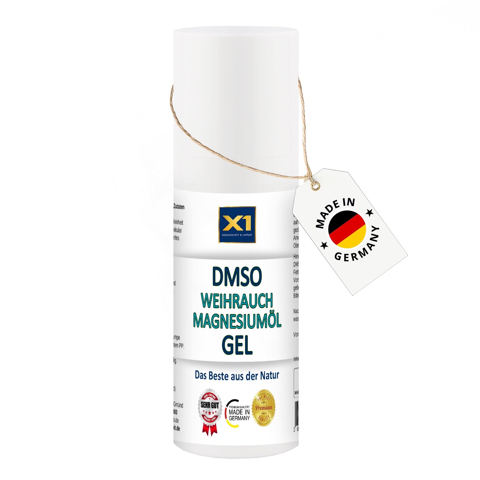 DMSO GEL mit Weihrauch und Magnesiumöl/chlorid - 50ml