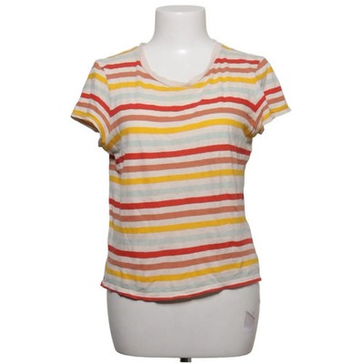 Madewell, T-shirt, Größe: S, Rot/Gelb/Beige, Baumwolle, Streifen, Damen #8tq