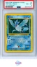 ARKTOS POKEMON 2 2000 FOSSIL HOLO GERMAN PSA 8