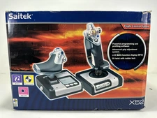 Logitech Saitek X52 HOTAS Flight Control System Open Box