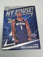 2019-20 Donruss Optic My House #15 Zion Williamson: New Orleans Pelicans