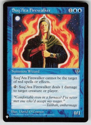 Suq'Ata Firewalker Uncommon The List Reprints MTG Near Mint 2020