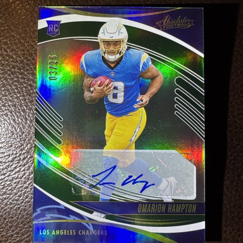 2025 Panini Absolute Omarion Hampton Base (RAW)