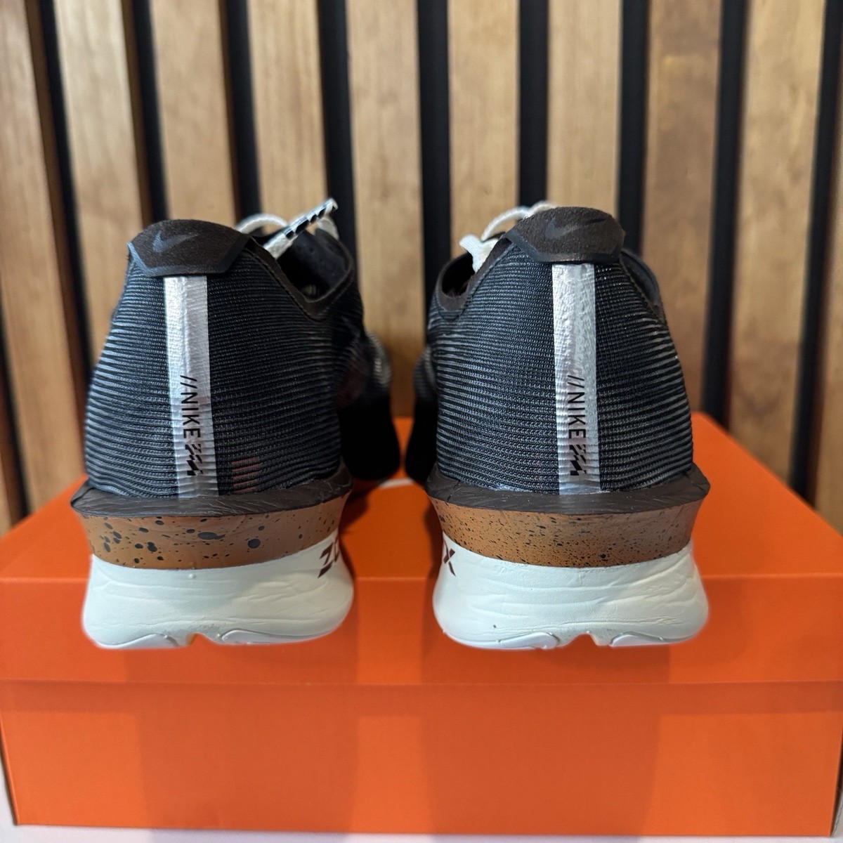 Nike ZoomX VaporFly Next% 4 Black Velvet Brown Running IH4453-220