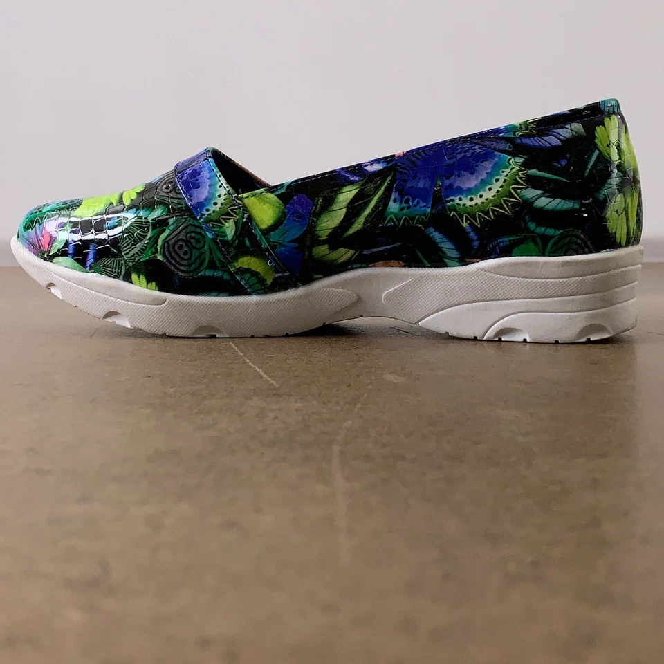 Pierre Dumas 女式鞋 8.5 码天蓝色组合懒人鞋 82282 SHIFT-2  — 第 4/4 张图片