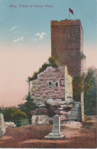 AK Burg Trifels im Pfälzer Wald 1929 - Bild 1 von 2
