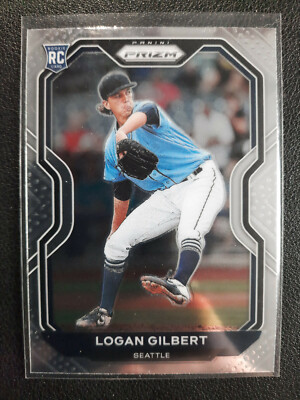2021 Panini Prizm Baseball MLB Logan Gilbert Rookie #93