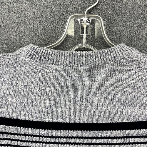 J. Crew Crewcuts Sweater Girl’s 10 Blue Striped Long Sleeve Knit - Picture 11 of 15