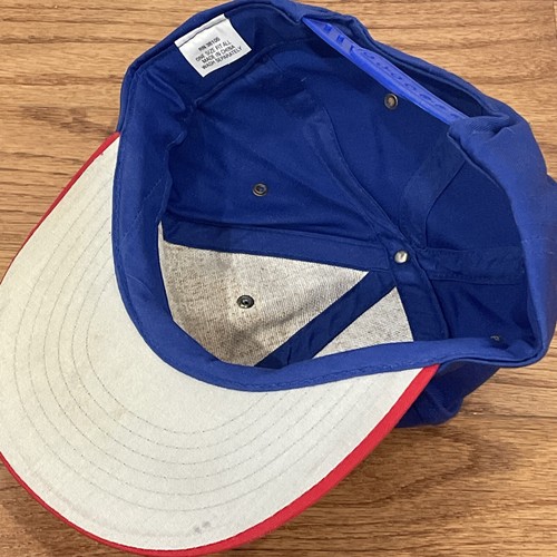 Nashville Sounds Ligas Menores Snap Back Sombrero Pepsi Promo Gorra Sombrero MiLB Azul Rojo - Imagen 4 de 6