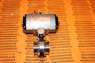 Flowserve B063S07 Pneumatic Valve Actuator W/ 1.4404 DN2 PN10 SS Butterfly New