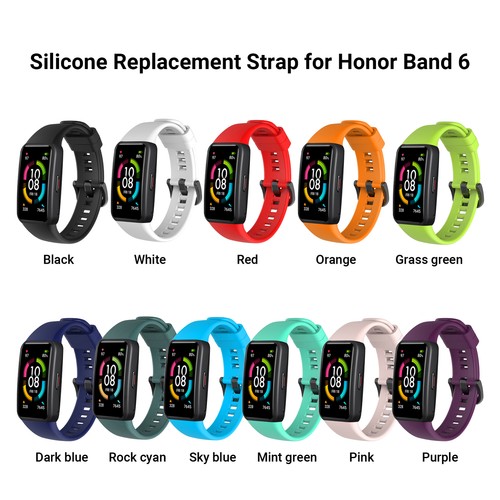Silicone Watch Band Replacement Adjustable J0B7 - Picture 5 of 8