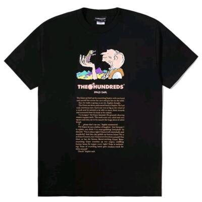 The Hundreds X Ronald Dahl The BFG Short Sleeve Shirt Men's Medium NWT
