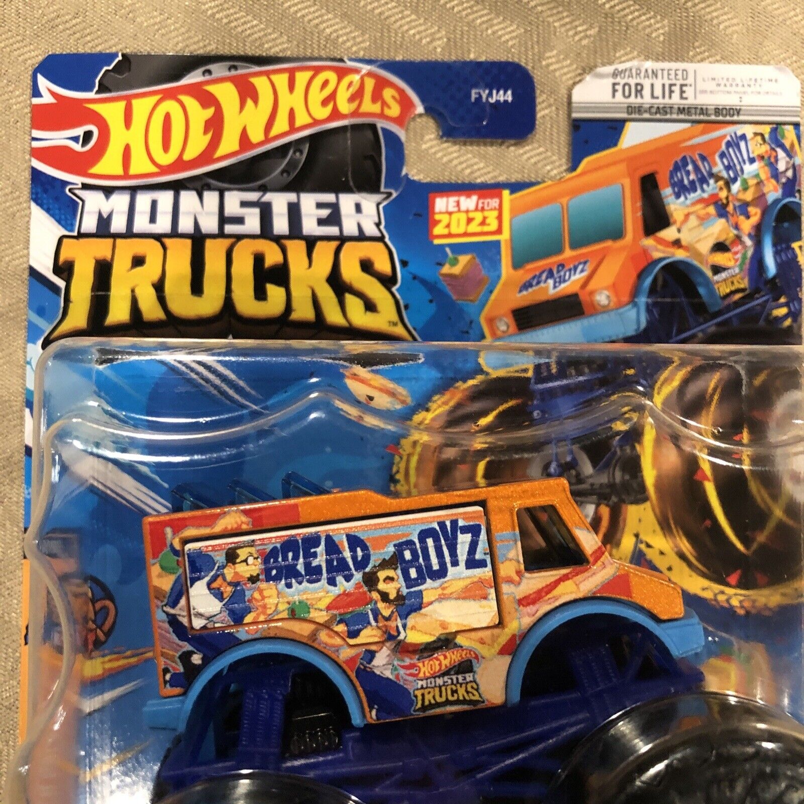 Hot Wheels Monster Trucks Delivery New Release 2023 Snack Pack 5/6