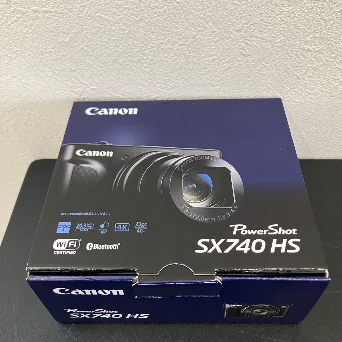 箱のみ傷 新品 Canon PowerShot SX740 HS 367AM-B Open Box - Canon PowerShot SX740 HS Compact Digital Camera