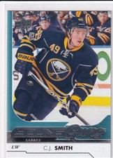 17/18 UD SERIES 1 C.J. SMITH YOUNG GUNS RC SP ROOKIE #225