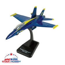 SMITHSONIAN InAir E-Z Build Model Kit - F-18 Hornet Blue Angels - 1:72 Scale