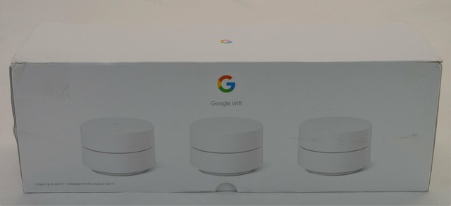 Google WiFi Mesh Network Router Ac1200 (3 Pack) - Model GJ2CQ for sale ...