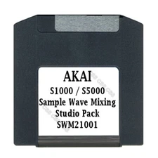 Akai S1000 / S5000 100MB ZIP Disk Sample Wave Mixing Studio Pack SWM21001