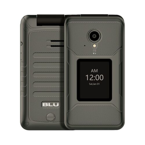 New in Box! BLU Tank Flip 4GB 4G LTE GSM Unlocked Flip Phone T0100UU - Picture 1 of 8