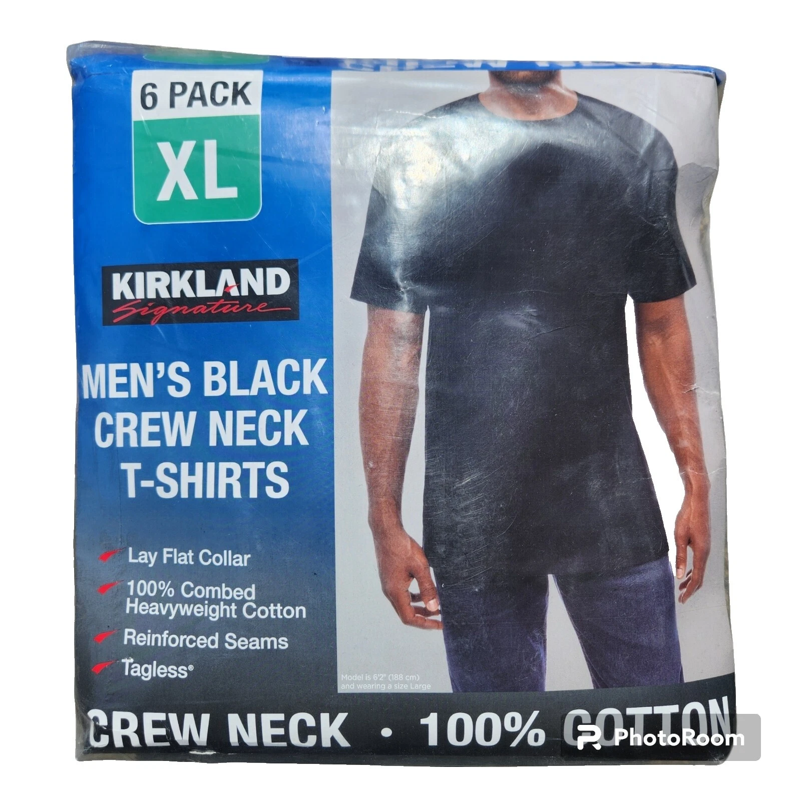 Camisas Masculinas Kirkland Signature Preto
