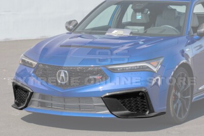 For 24-Up Acura Integra Type S CARBON FIBER Front Side Grille Vent Insert Cover